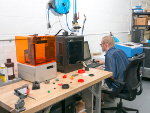 3D Printing and laser engraving workstation